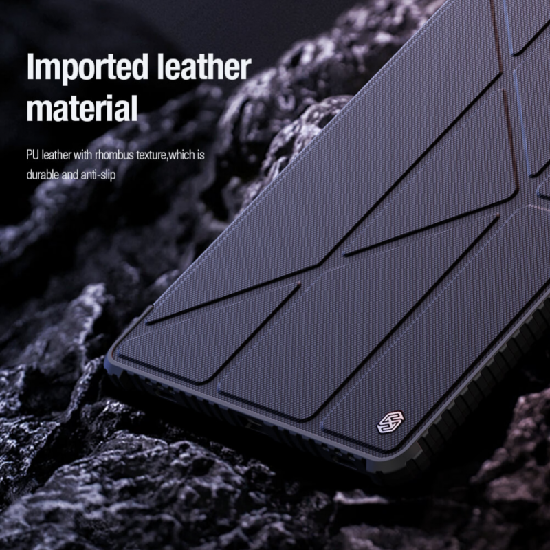 Maska Nillkin Bumper Leather Pro za Samsung X710 Galaxy Tab S9 crna