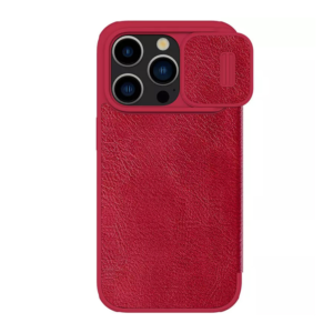 Maska Nillkin Qin Pro za iPhone 15 Pro Max 6.7 crvena