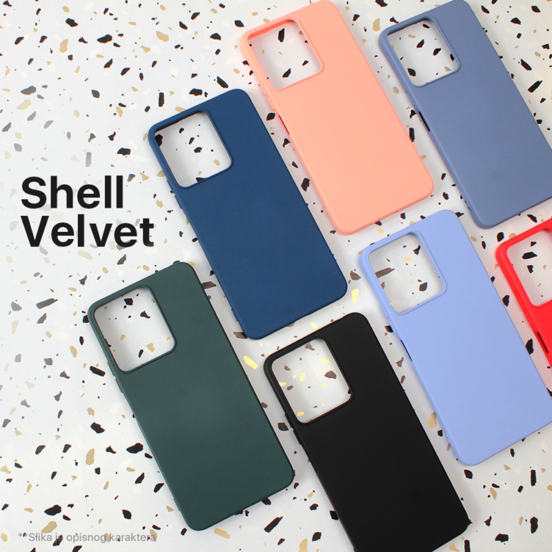 Maska Shell Velvet za Honor X7b plava