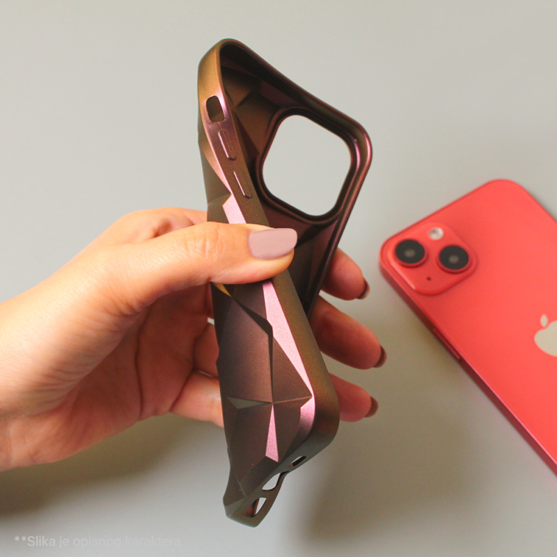 Maska Shiny Diamond za iPhone 11 6.1 roze