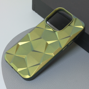 Maska Shiny Diamond za iPhone 15 Pro 6.1 maslinasto zelena