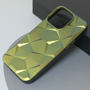Maska Shiny Diamond za iPhone 15 Pro Max 6.7 maslinasto zelena