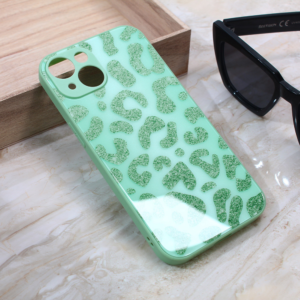 Maska Shiny glass za iPhone 13 6.1 svetlo zelena