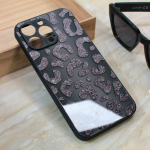 Maska Shiny glass za iPhone 13 Pro Max 6.7 crna