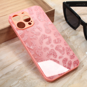 Maska Shiny glass za iPhone 13 Pro Max 6.7 roza