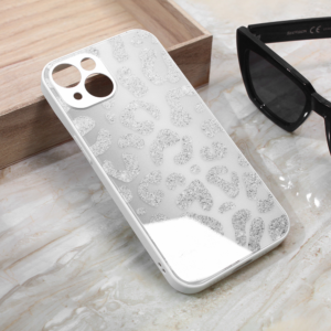 Maska Shiny glass za iPhone 14 6.1 bela