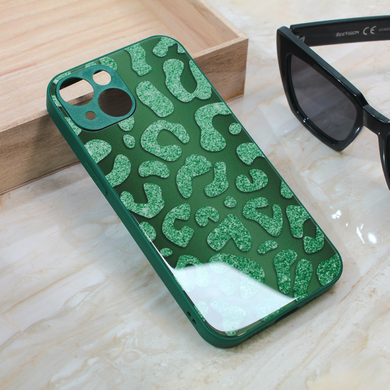 Maska Shiny glass za iPhone 15 6.1 zelena