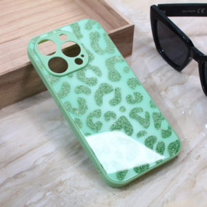 Maska Shiny glass za iPhone 15 Pro 6.1 svetlo zelena
