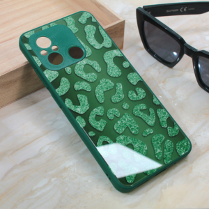 Maska Shiny glass za Xiaomi Redmi 12C zelena