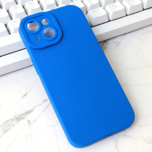 Maska Silikon Pro Camera za iPhone 15 6.1 tamno plava
