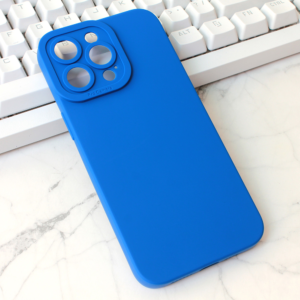 Maska Silikon Pro Camera za iPhone 15 Pro Max 6.7 tamno plava