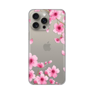 Maska Silikonska Print Skin za iPhone 15 Pro Max 6.7 Rose flowers