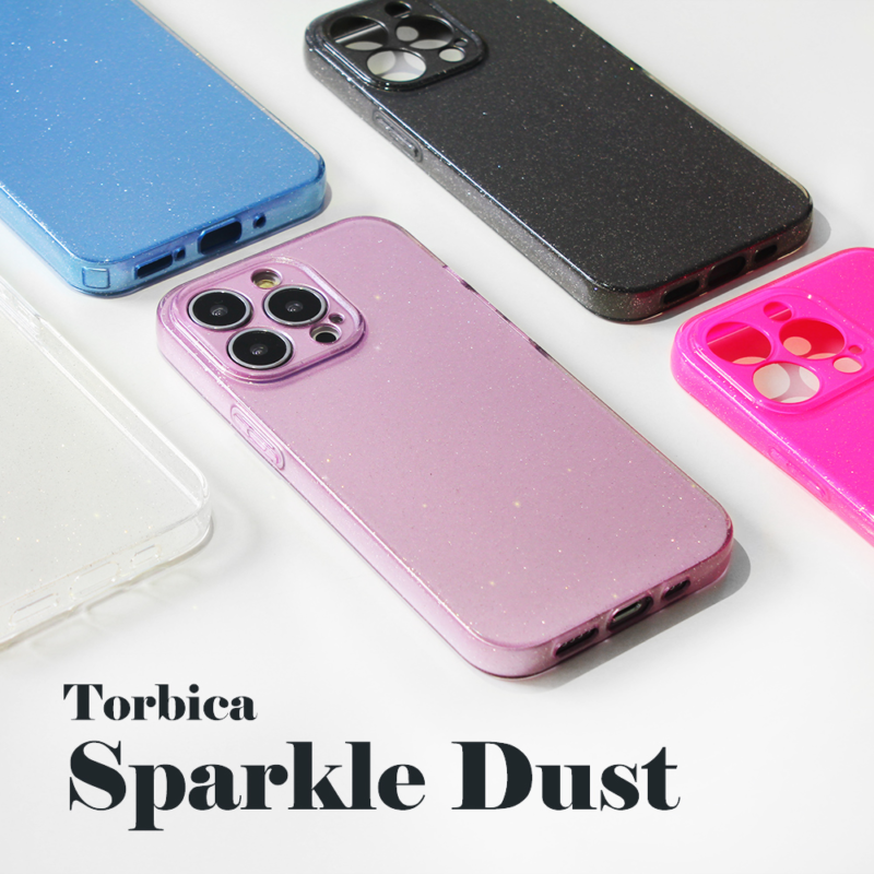 Maska Sparkle Dust za iPhone 13 6.1 crna