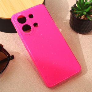 Maska Sparkle Dust za Xiaomi Redmi Note 13 4G pink