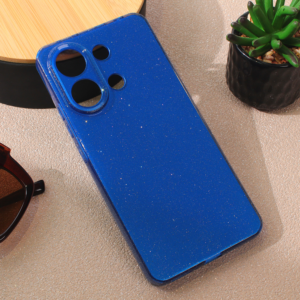 Maska Sparkle Dust za Xiaomi Redmi Note 13 4G tamno plava