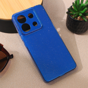 Maska Sparkle Dust za Xiaomi Redmi Note 13 Pro 5G tamno plava
