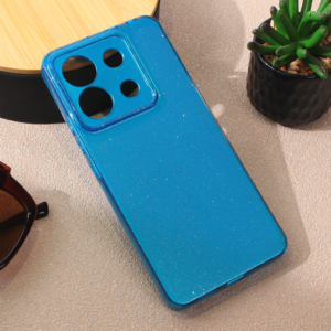 Maska Sparkle Dust za Xiaomi Redmi Note 13 Pro 5G svetlo plava