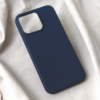 Maska Teracell Soft Velvet za iPhone 15 Pro Max 6.7 tamno plava