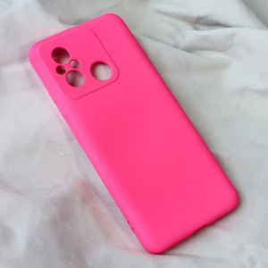 Maska Teracell Soft Velvet za Xiaomi Redmi 12C pink