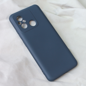 Maska Teracell Soft Velvet za Xiaomi Redmi 12C tamno plava