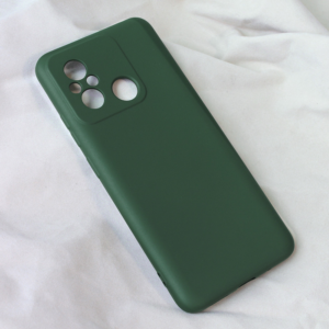 Maska Teracell Soft Velvet za Xiaomi Redmi 12C tamno zelena
