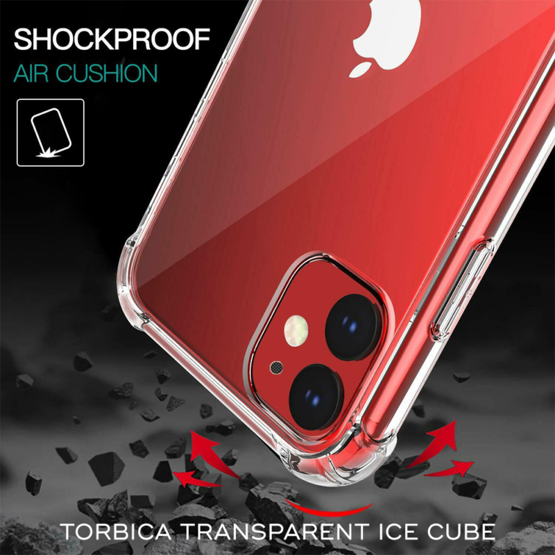 Maska Transparent Ice Cube za Honor X7b