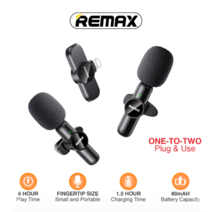 Mikrofon REMAX Ryusic Series K10 iPhone crni