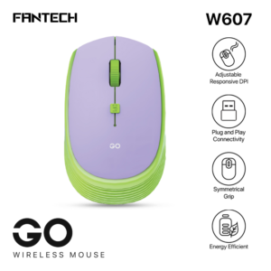 Mis Wireless Fantech W607 GO ljubicasti