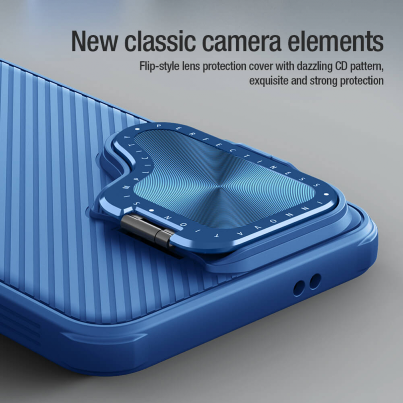 Maska Nillkin CamShield Prop za Samsung S926B Galaxy S24 Plus plava