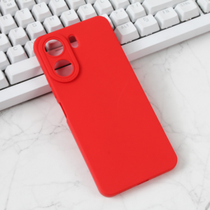 Maska Silikon Pro Camera za Xiaomi Redmi 13C crvena