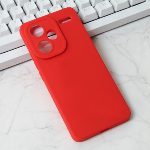 Maska Silikon Pro Camera za Xiaomi Redmi Note 13 Pro Plus (EU) crvena