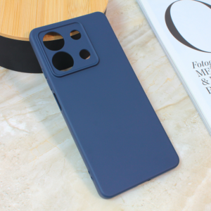 Maska Teracell Giulietta za Xiaomi Redmi Note 13 5G (EU) mat tamno plava